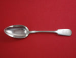 Russian Sterling Silver Serving Spoon Tablespoon made after 1908 9"