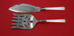 Modern Classic by Lunt Sterling Silver Fish Serving Set 2 Piece Custom HHWS