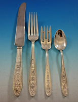 Wedgwood by International Sterling Silver Flatware Set 8 Service 32 pcs Dinner