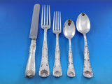 Wave Edge by Tiffany and Co Sterling Silver Flatware Set 12 Service 63 pieces