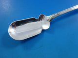 Rose Point by Wallace Sterling Silver Horseradish Scoop Custom Made 5 5/8"