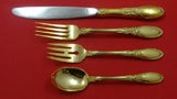 Old Mirror Vermeil by Towle Sterling Silver Regular Place Setting(s) 4pc Gold