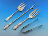 Louis XV by Whiting Sterling Silver Flatware Set for 12 Service 184 pieces