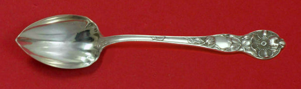 Wild Rose by Watson Sterling Silver Grapefruit Spoon Fluted Custom Made 5 3/4"