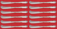 Madeira by Towle Sterling Silver Butter Spreader flat handle Set 12 pcs 5 3/4"