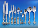 Old Orange Blossom by Alvin Gor Sterling Silver Flatware Set 12 Service 207 pcs