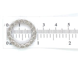 18k White Gold 4.38 Carat TW Genuine Natural Diamond Eternity Band Ring (#J6911)