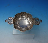 Danish Sterling Silver Porringer Flower Handles Pastoral Scene w/Animals (#5530)