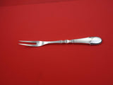 Beaded by Georg Jensen Sterling Silver Meat Fork 2-Tine HH All Sterling 9 3/8"