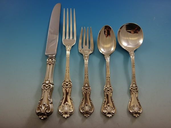 Federal Cotillion by Frank Smith Sterling Silver Flatware Set Service 43 Pcs Din