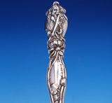 Simons Bros Art Nouveau Sterling Silver Shoe Horn w/Woman HH SP 9" #1532 (#7794)
