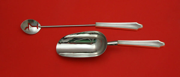 Minuet by International Sterling Silver Bar Set 2pc HHWS Custom Made