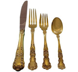 Buttercup by Gorham Sterling Silver Flatware Service 12 Set Vermeil Gold