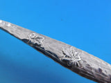 Lap Over Edge by Tiffany and Co Sterling Teaspoon Maple Leaves Wind