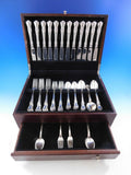 Memory Lane by Lunt Sterling Silver Flatware Set for 12 Dinner Service 84 Pieces