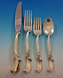 Waltz of Spring by Wallace Sterling Silver Flatware Set for 8 Service 32 pieces
