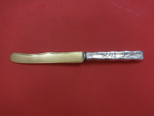 Lap Over Edge Acid Etched by Tiffany & Co. Sterling Breakfast Knife w/Pears GW