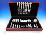 Majestic by Alvin Sterling Silver Flatware Set for 8 Service 43 pieces Dinner