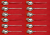 Vision by International Sterling Silver Ice Cream Fork Custom Set of 12pc 6 3/8"