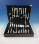 Rose Point by Wallace Sterling Silver Flatware Set For 8 Service 48 Pieces