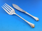 Regency Shell Golden by Lunt Sterling Silver Flatware Set for 8 Service 38 pcs