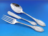 Empire by Buccellati Italy Sterling Silver Flatware for 12 Set 69 pcs Dinner