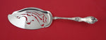 Les Cinq Fleurs by Reed and Barton Sterling Fish Server pierced w/ flowers 12"