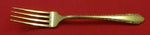 Wild Flower Vermeil by Royal Crest Sterling Silver Regular Fork 7 1/8" Gold