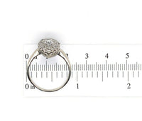 14k White Gold Marquise Shape 1 Carat TW Genuine Natural Diamond Ring (#J5449)