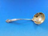 Georgian by Towle Sterling Silver Sauce Ladle Gold Washed 6" Heirloom Serving