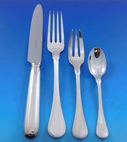 Consulat by Puiforcat France Silverplate Flatware Set Service 41 pcs Dinner