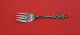 Les Six Fleurs by Reed and Barton Sterling Silver Cold Meat Fork Extra Piercings