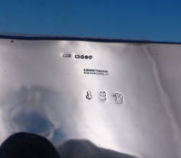 Joseph Yager German Sterling Silver Box Stag Hunt w/Hanau Pseudo Hallmarks #8081