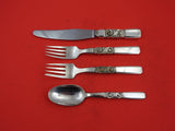 Scroll by Georg Jensen Sterling Silver Regular Size Place Setting(s) 4-Pc Danish