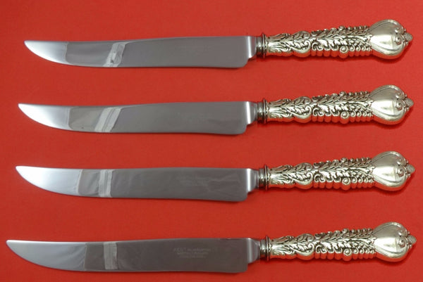 Florentine by Tiffany and Co Sterling Silver Steak Knife Set Texas Sized Custom