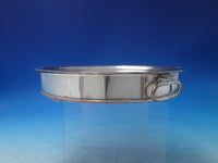 English Silver on Copper Plate Warmer circa 1800 8" x 1 1/2" Vintage (#5997)