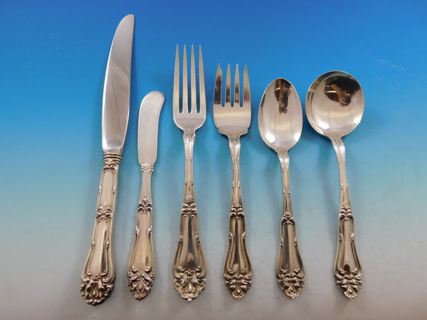 Champlain by Amston Sterling Silver Flatware Service for 8 Set 52 Pieces