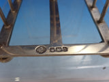 William Hutton and Sons English Estate Sterling Silver Toast Rack w/ Feet #8631
