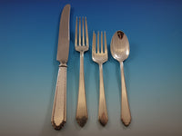 William and Mary by Lunt Sterling Silver Flatware Set for 48 Service 251 Pieces
