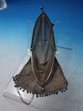 Sterling Silver Mesh Purse circa 1900 2.2 troy ounces 6" x 2" unmarked (#6173)