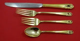 Spring Glory Vermeil By International Regular Size Place Setting(s) 4pc Gold