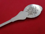 Medallion aka Diana by Wood and Hughes Coin Silver Teaspoon Gold-washed 5 7/8"