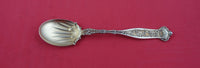 Dresden by Whiting Sterling Silver Ice Crean Spoon vermeil fluted 5 3/4"