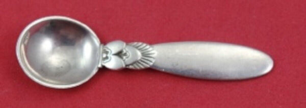 Cactus by Georg Jensen Sterling Silver Salt Spoon 2 1/8" Serving Heirloom