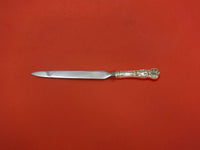 Wild Rose by Watson Sterling Silver Letter Opener HHWS  Custom Made Approx. 8"