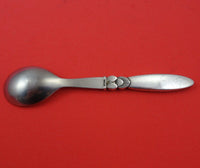 Cactus by Georg Jensen Sterling Silver Egg Spoon / Condiment Spoon HH WS 4 5/8"