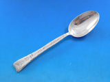 Lap Over Edge Acid Etched by Tiffany Sterling Silver Teaspoon Larkspur 6" Worn