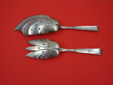 Celestial by Wood and Hughes Sterling Silver Fish Serving Set pierced 9 3/4"