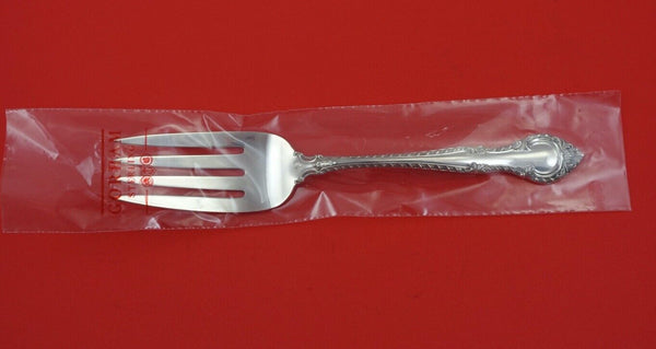 English Gadroon by Gorham Sterling Silver Cold Meat Fork 8" New