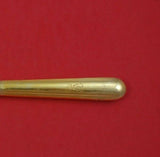Threaded Vermeil by Francis Higgins English Sterling Silver Regular Knife 8 5/8"
